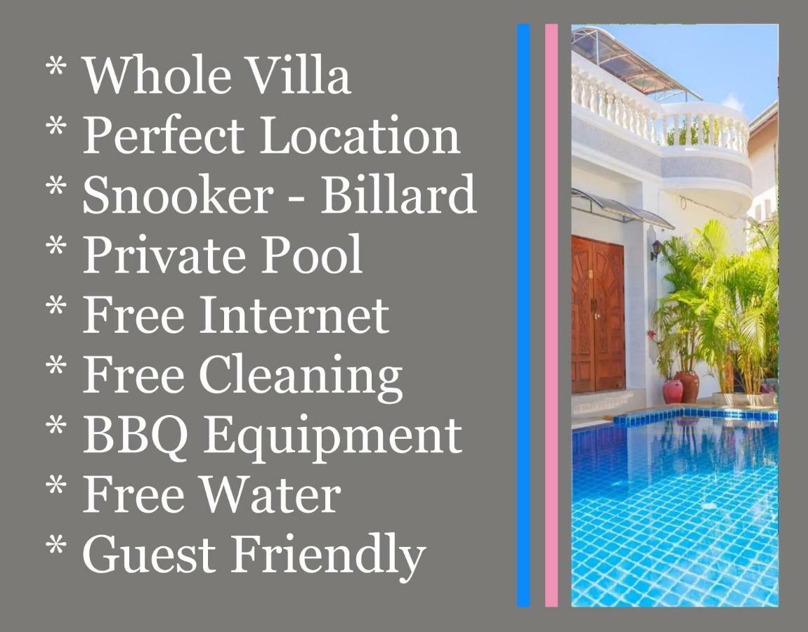 Ratana Villa - Pattaya Holiday House Walking Street 7 Bedrooms Екстериор снимка